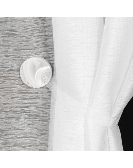 Zestaw 2 sztuk upinaczy do zasłon dekoracyjnych z magnesem Eurofirany | Time- 2