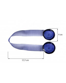 Upinacz dekoracyjny do firan i zasłon z magnesem