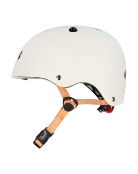 Kask rowerowy dla dziecka Trike Fix dziecięcy regulowany LED S 48-54cm beżowy Kik Sp. z o. o. Sp. k. | Time- 2