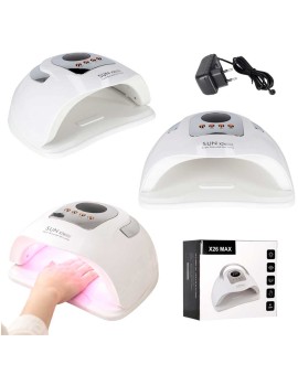 Lampa do paznokci Sun X26 UV 81 LED 380W manicure hybrydy żele