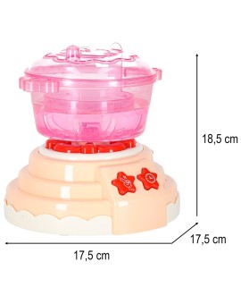 Klej żel kryształowy 3D crystal glue magiczna kuchnia szablony kreatywny zestaw 62 elementy pomarańczowy Kik Sp. z o. o. Sp. k. 