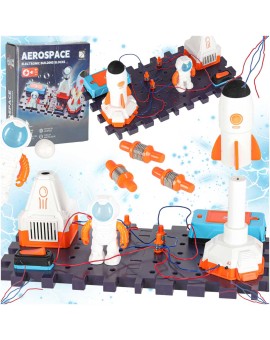 Mały elektronik elektryk zestaw edukacyjny stacja kosmiczna