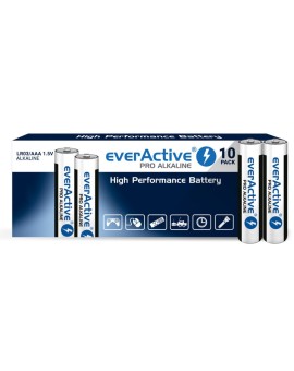 Bateria everActive Pro Alkaline LR03 AAA 10 szt.