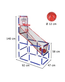 Koszykówka gra zręcznościowa sportowa przenośna basketball 2 piłki pompka Kik Sp. z o. o. Sp. k. | Time- 2