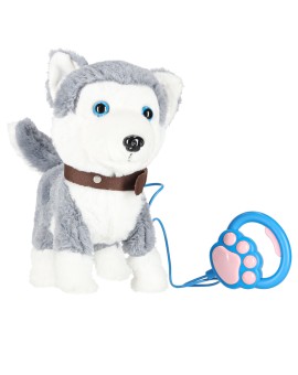 Piesek interaktywny na smyczy szczeka chodzi rusza ogonem Husky Kik Sp. z o. o. Sp. k. | Time- 2