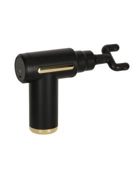 Pistolet do masażu masażer do pleców ciała LED 4w1 czarny Kik Sp. z o. o. Sp. k. | Time- 2
