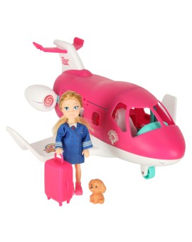 Samolot dla lalek rozkładany stewardessa akcesoria Kik Sp. z o. o. Sp. k. | Time- 2