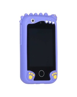 Telefon smartfon dla dzieci aparat kamera karta 8GB niebieski dinozaur Kik Sp. z o. o. Sp. k. | Time- 2