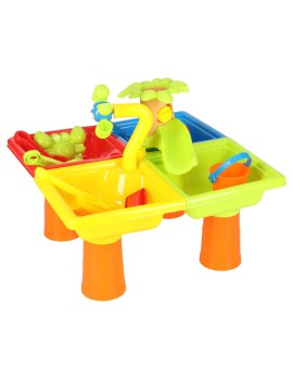 Stolik wodny cztery części piaskownica łopatki konewka stołek Kik Sp. z o. o. Sp. k. | Time- 2