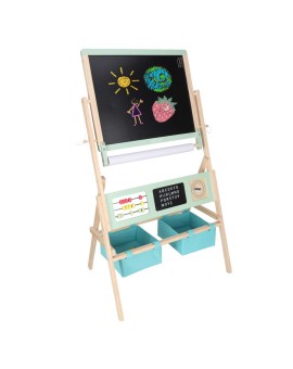 Tablica magnetyczna kredowa dwustronna LULILO Kredo kredy markery magnesy kosze Kik Sp. z o. o. Sp. k. | Time- 2