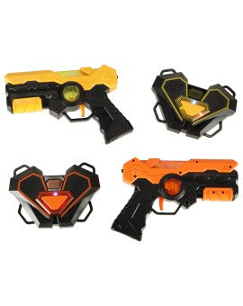 Paintball laserowy pistolet x 2 + tarcza interaktywna x 2 LASER TAG Kik Sp. z o. o. Sp. k. | Time- 2