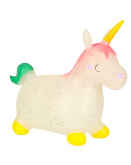 Skoczek dla dzieci do skakania z pompką gumowy jednorożec Kik Sp. z o. o. Sp. k. | Time- 2