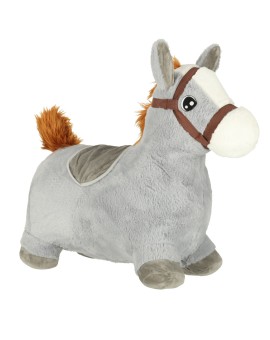 Skoczek dla dzieci gumowy do skakania koń konik z miękkim pokrowcem pompka Kik Sp. z o. o. Sp. k. | Time- 2