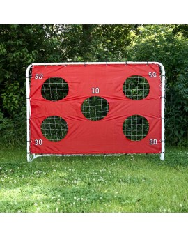 Bramka piłkarska do piłki nożnej dla dzieci treningowa 2w1 + mata celności 215 x 153 x 76 cm Kik Sp. z o. o. Sp. k. | Time- 2