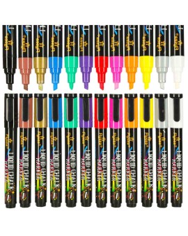 Markery pisaki kredowe do tablic szyb 12 szt. Kik Sp. z o. o. Sp. k. | Time- 2