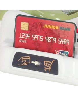 Kasa fiskalna dla dzieci supermarket sklep skaner kalkulator koszyk z akcesoriami 36 el. Kik Sp. z o. o. Sp. k. | Time- 2