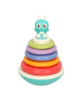 Wańka wstańka zabawka sensoryczna Bibi-inn niebieska Kik Sp. z o. o. Sp. k. | Time- 2