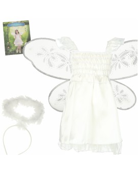 Kostium strój karnawałowy przebranie aniołek aureola jasełka 3 el rozmiar M