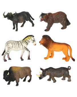 Figurki zwierząt zwierzęta zoo safari farma akcesoria skrzynka 31 el. Kik Sp. z o. o. Sp. k. | Time- 2