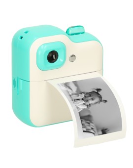 Aparat fotograficzny natychmiastowy drukarka termiczna + wkłady karta 32GB zielony Kik Sp. z o. o. Sp. k. | Time- 2