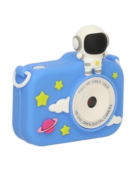 Aparat cyfrowy fotograficzny dla dzieci kamera zabawka + karta 32GB niebieski astronauta Kik Sp. z o. o. Sp. k. | Time- 2