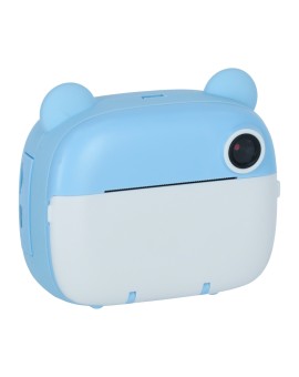 Aparat fotograficzny natychmiastowy drukarka termiczna + wkłady karta 32GB niebieski miś Kik Sp. z o. o. Sp. k. | Time- 2