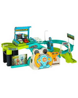 Tor samochodowy parking interaktywny z kierownicą wyścigowy Kik Sp. z o. o. Sp. k. | Time- 2