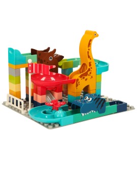 Klocki konstrukcyjne tor kulkowy 62 el. Bibi-inn Kik Sp. z o. o. Sp. k. | Time- 2