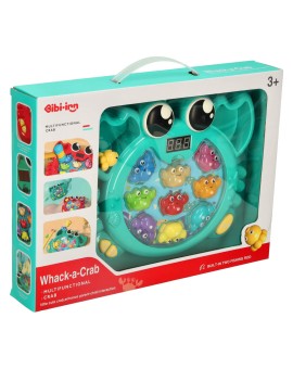 Zabawka interaktywna zręcznościowa wbijak łowienie kraby 2w1 Bibi-inn Kik Sp. z o. o. Sp. k. | Time- 2