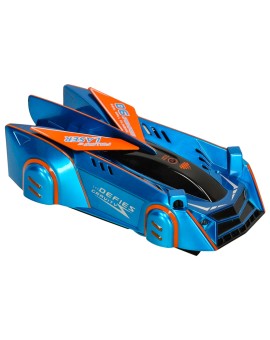 Samochód zdalnie sterowany na pilot laser jeździ po ścianie suficie niebieski Kik Sp. z o. o. Sp. k. | Time- 2