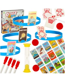 Gra rodzinna towarzyska dla dzieci Zgadnij kim jestem? Rysowanie