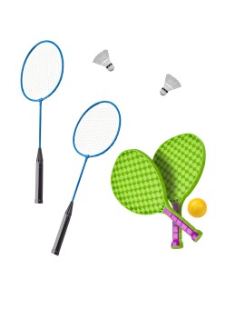 Zestaw sportowy 5w1 badminton koszykówka siatkówka tenis frisbee Kik Sp. z o. o. Sp. k. | Time- 2