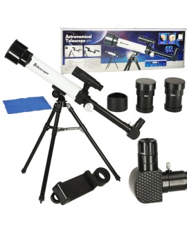 Teleskop astronomiczny luneta obserwacyjna dla dzieci ze statywem 30x 60x