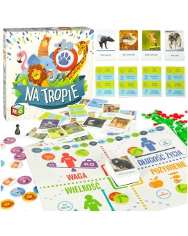 Gra edukacyjna Na tropie gra dla ciekawskich 8+ MULTIGRA Alexander
