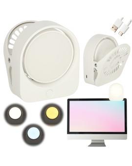 Lampka nocna z klipsem bezprzewodowa biurkowa do czytania biała