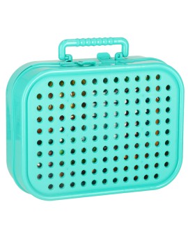 Klocki konstrukcyjne układanka w walizce kreatywna mozaika + wkrętarka dinozaur Kik Sp. z o. o. Sp. k. | Time- 2