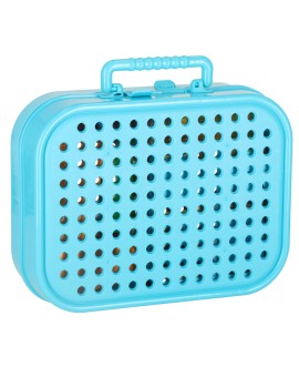 Klocki konstrukcyjne układanka w walizce kreatywna mozaika + wkrętarka pojazdy Kik Sp. z o. o. Sp. k. | Time- 2