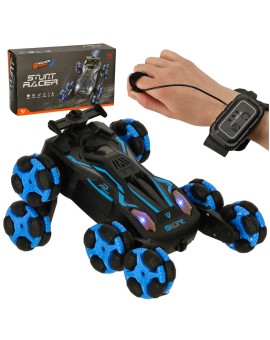 Samochód zdalnie sterowany z muzyką światłami