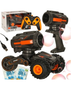 Samochód RC Stunt puszcza bańki mydlane bańkowóz do baniek mydlanych na pilota