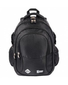 Plecak szkolny młodzieżowy czterokomorowy St. Right 23L czarny