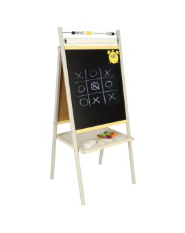 Tablica magnetyczna kredowa dwustronna drewniana liczydło papier 45x40x100cm "3Toysm" Dzięgielewski Tomasz | Time- 2