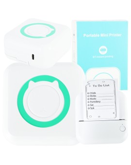 Drukarka mini termiczna do zdjęć notatek kieszonkowa bluetooth