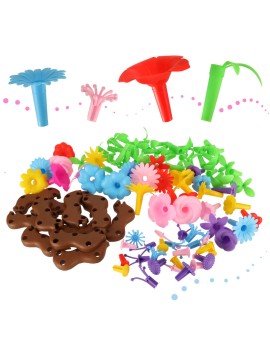 Kwiatki klocki kreatywne ogród kwiatowy 104 elementy Kik Sp. z o. o. Sp. k. | Time- 2