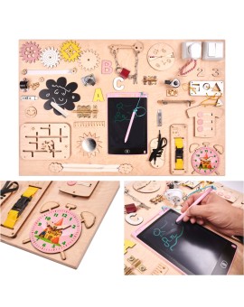 Tablica manipulacyjna drewniana 75 x 50 cm