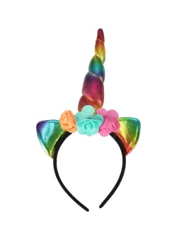 Kostium strój karnawałowy przebranie jednorożec spódnica opaska multikolor Kik Sp. z o. o. Sp. k. | Time- 2