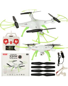 Dron RC Syma X5HW kamera FPV WiFi 2,4GHz biały