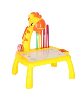 Projektor rzutnik stolik stół do rysowania żyrafa żółta Kik Sp. z o. o. Sp. k. | Time- 2