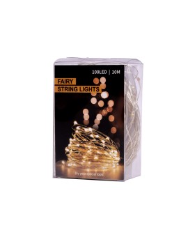 Lampki LED druciki dekoracyjne świąteczne choinkowe 10m 100LED multikolor Kik Sp. z o. o. Sp. k. | Time- 2