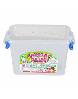 Klej żel kryształowy 3D crystal glue kreatywny zestaw w wiaderku 26el. Kik Sp. z o. o. Sp. k. | Time- 2