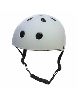 Kask rowerowy dla dziecka Trike Fix dziecięcy regulowany LED M 55-58cm szary ciemny Kik Sp. z o. o. Sp. k. | Time- 2